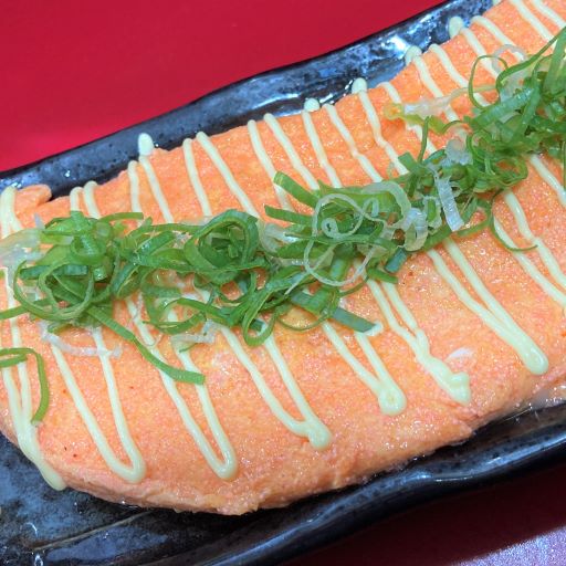 福岡の屋台で食べることができる美味しい明太子オムレツ